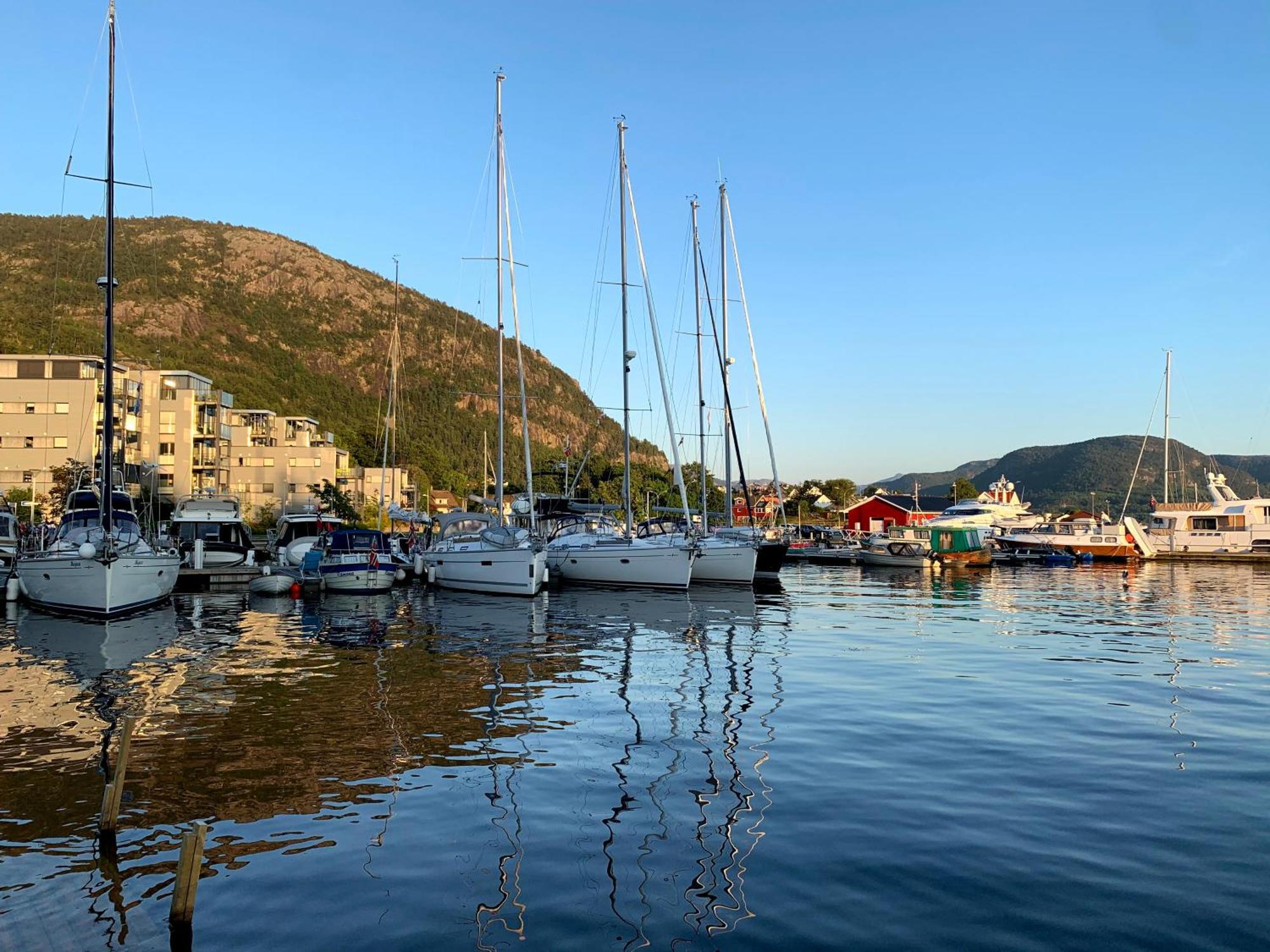 Small In The Harbour Of Jorpeland